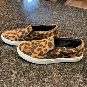 Leopard print sneakers